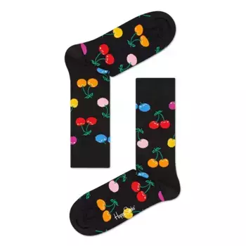 Носки Happy Cherry Blossom long, черный