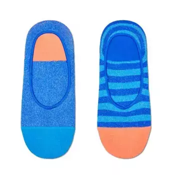 Носки Happy Claudia Invisible long, синий