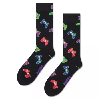 Носки Happy Controller crew, черный