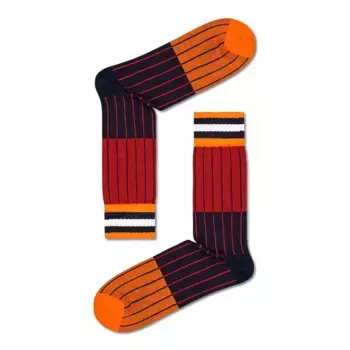 Носки Happy Dressed Gael Orange and Black Stripes long, разноцветный