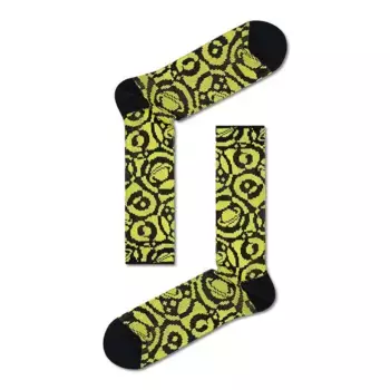 Носки Happy Dressed Kai Yellow and Black long, зеленый