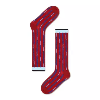 Носки Happy Eliza Mid High long, красный