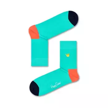 Носки Happy Embroidey Hang Loose, синий