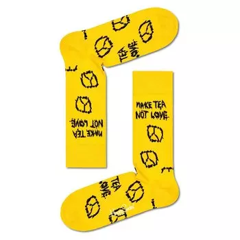 Носки Happy HellS Grannies, желтый