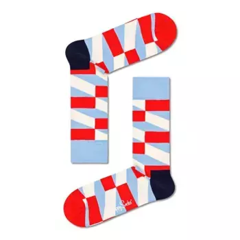 Носки Happy Jumbo Filled Optic long, разноцветный