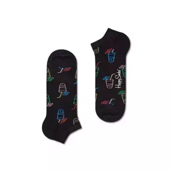 Носки Happy Lemonade Low long, черный