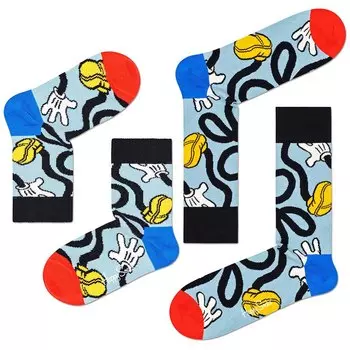 Носки Happy Mickey Mousem, разноцветный