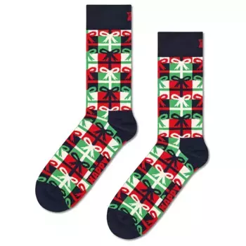 Носки Happy Multi color gift crew, разноцветный