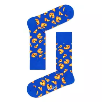 Носки Happy Pizza long, синий