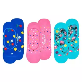 Носки Happy PK6749 3 pairs, синий/розовый
