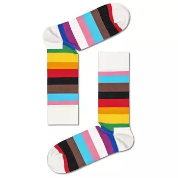 Носки Happy Pride Stripe Sock Half long, разноцветный