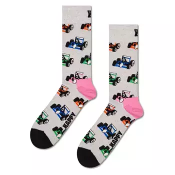 Носки Happy Race car crew, серый