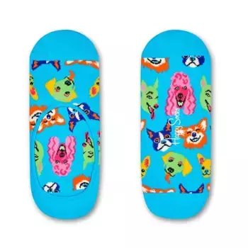 Носки Happy Short Funny Dog Liner long, синий