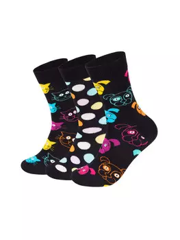 Носки Happy Socks 3 Pack Classic Dog Socks, цвет multi_coloured