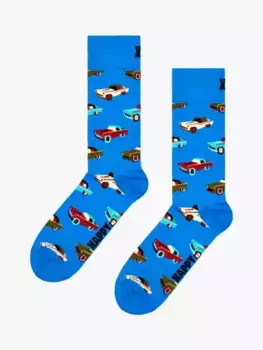 Носки Happy Socks Car, цвет blue/multi