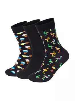 Носки Happy Socks, черный