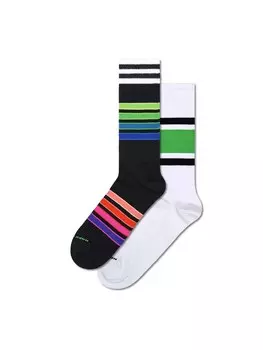 Носки Happy Socks, черный/белый