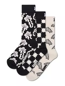 Носки Happy Socks, цвет Ivory/Black