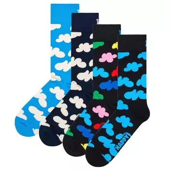 Носки Happy Socks, цвет Navy/Azure/Black
