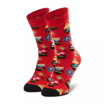 Носки Happy Socks, красный