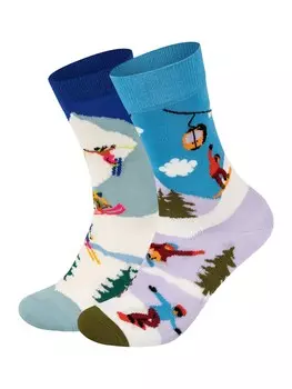 Носки Happy Socks, разноцветный