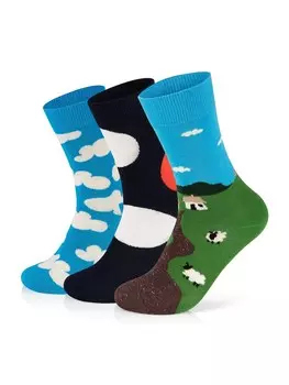Носки Happy Socks, разноцветный