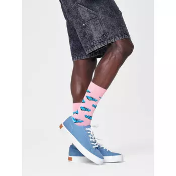 Носки Happy Socks, розовый