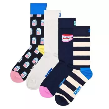 Носки Happy Socks Socks, цвет chamois/marine blue/black/off white