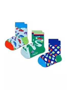 Носки Happy Socks Socks, голубой/темно-синий/зеленый