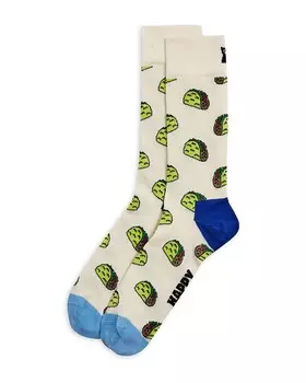 Носки Happy Socks Taco Crew, мультиколор