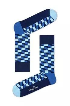 Носки Happy Socks, темно-синий