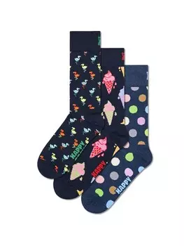Носки Happy Socks, темно-синий