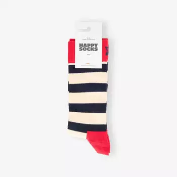 Носки Happy Socks Willy из смесового хлопка в полоску, красный