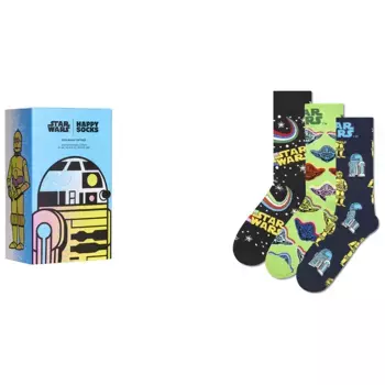 Носки Happy Star wars gift set 3 pairs, разноцветный
