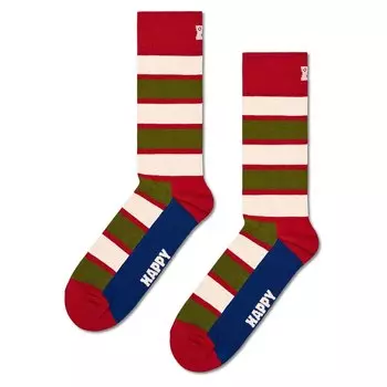 Носки Happy Stripe Half long, разноцветный