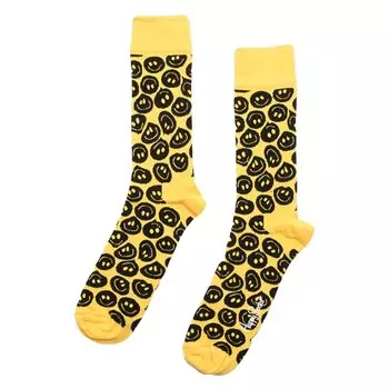 Носки Happy Twisted Smile, желтый