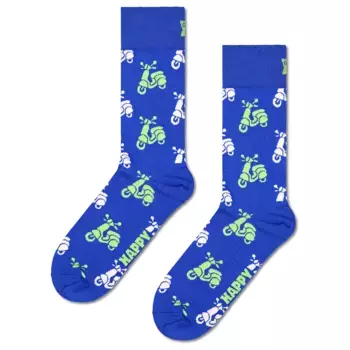 Носки Happy Vespa crew, синий