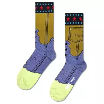 Носки Happy Wrangler jean genie crew, разноцветный