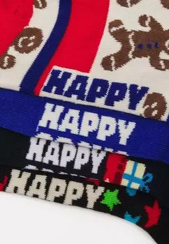 Носки HAPPY X-MAS 4 PACK Happy Socks, мультиколор