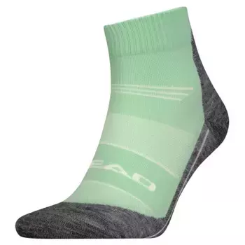 Носки Head 701229028 Quarter short, зеленый