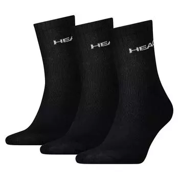 Носки Head Crew Short 3 шт, черный