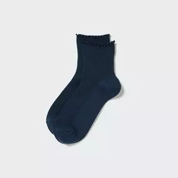 Носки Heat Tech (Crew Mellow) UNIQLO, темно-синий