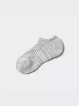 Носки heattech короткие Uniqlo, серый