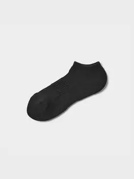 Носки Heattech короткие, ворсистые Uniqlo, цвет 09 черный
