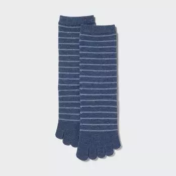 Носки Heattech (на палец) UNIQLO, синий