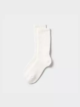 Носки Heattech ворс Uniqlo, цвет 01 белый