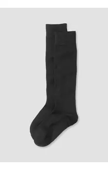 Носки Hessnatur Kniestrumpf, черный