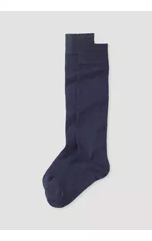 Носки Hessnatur Kniestrumpf, морской