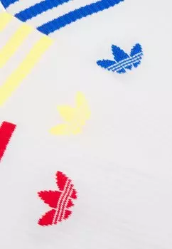Носки High Crew Sock Unisex 3 Pack adidas Originals, белые/синие/блестящие/лучше алые