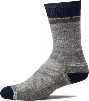 Носки Hike Light Cushion Winding Trail Crew Smartwool, цвет Taupe/Natural Marl